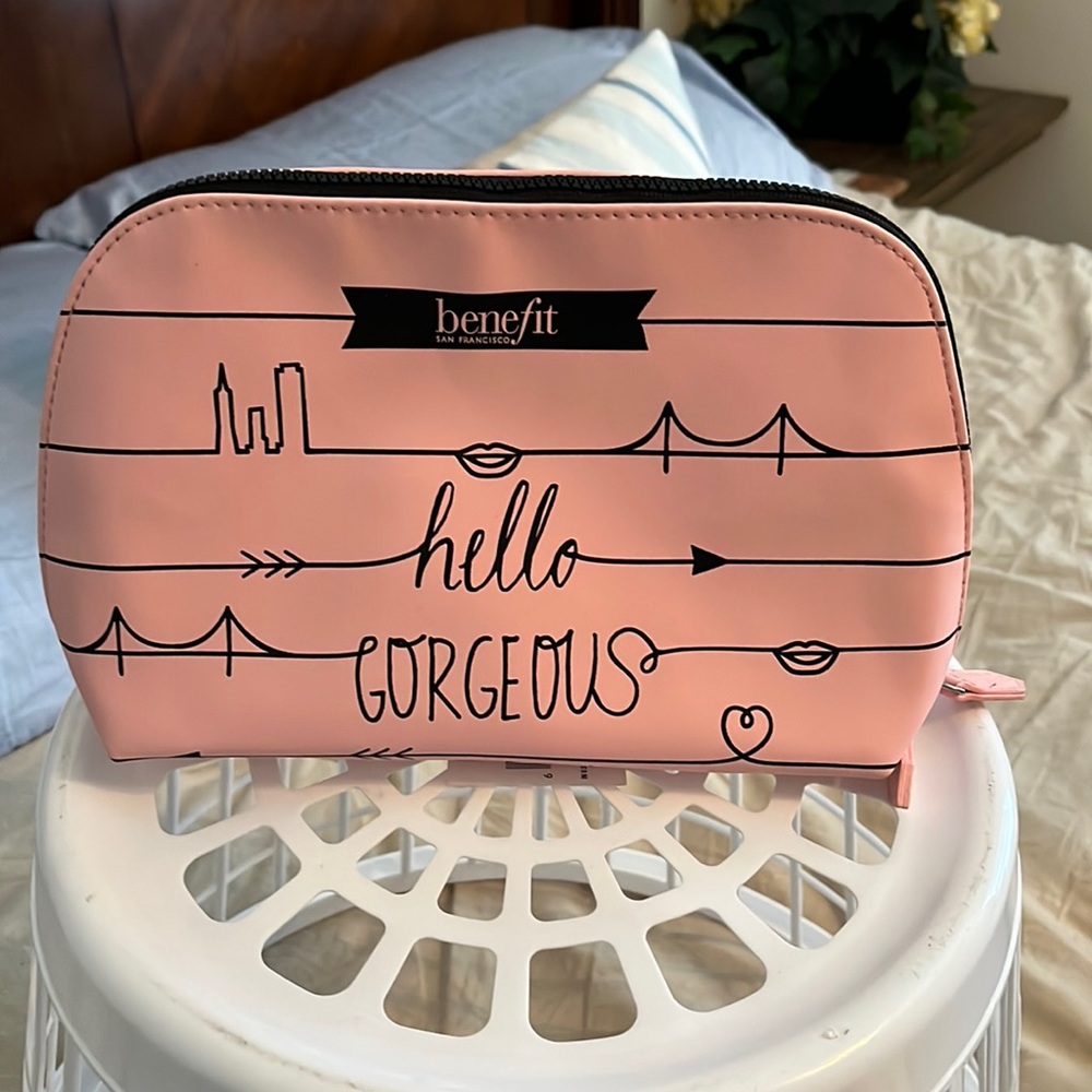 Benefit cosmetics makeup bag. Never used